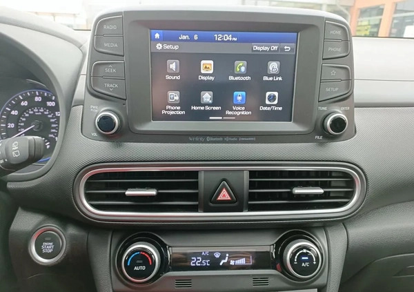 Hyundai Kona cena 81800 przebieg: 114700, rok produkcji 2020 z Gdańsk małe 137